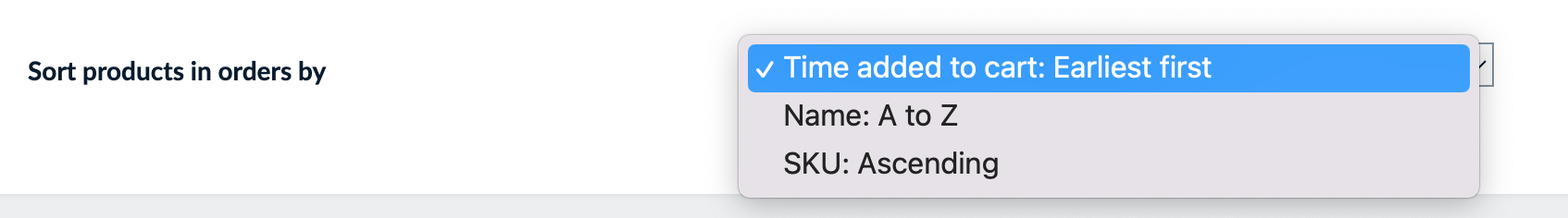 Arranging products in the cart, in order details, and invoices1.png