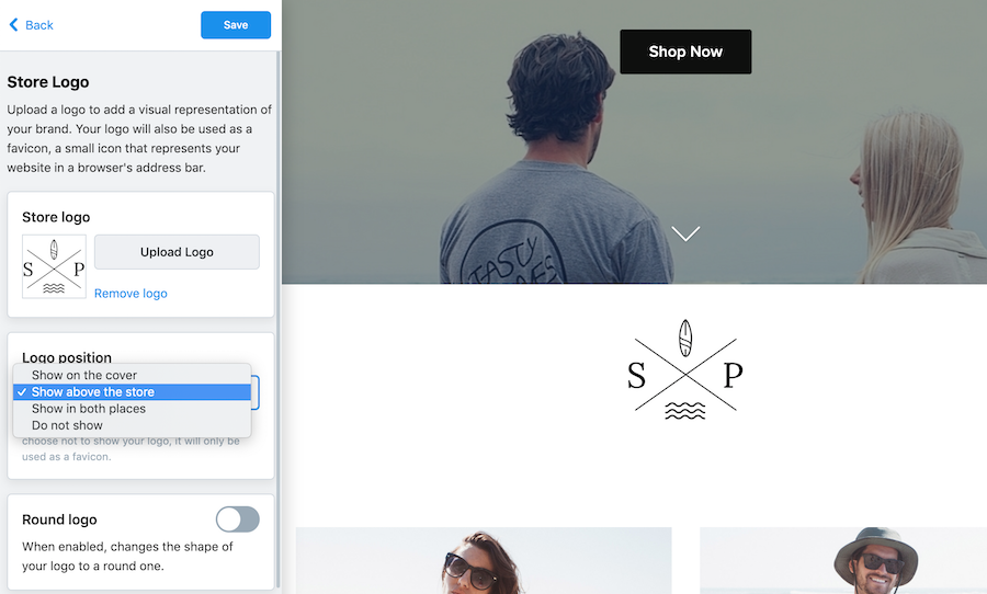 Upload store logo.png