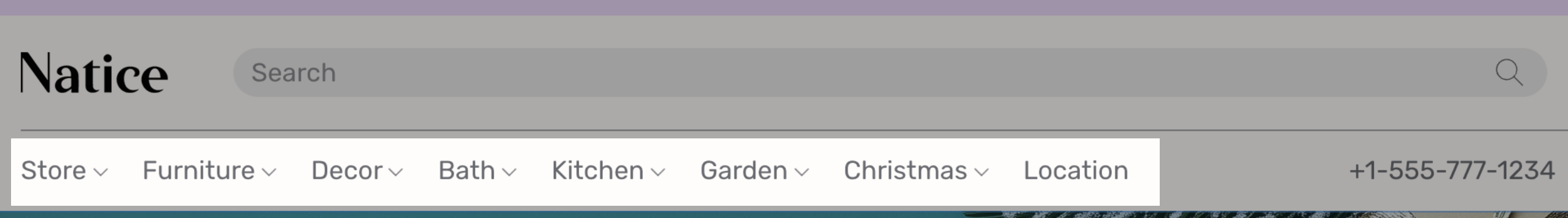Navigation menu on Instant Site.png