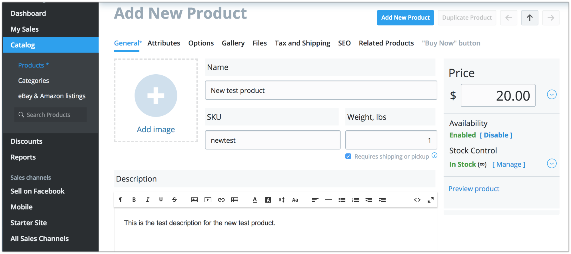 Order Management - Adding and Deleting Products 